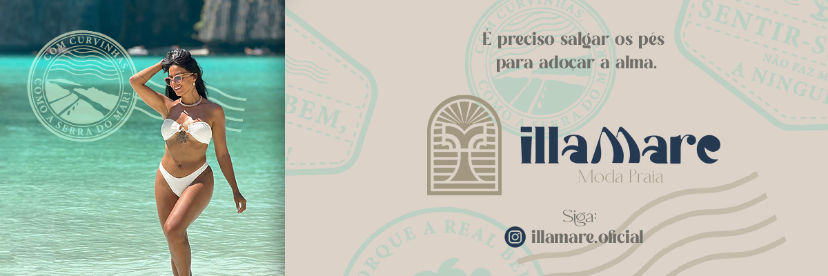 Imagem do banner rotativo illaMare Moda Praia