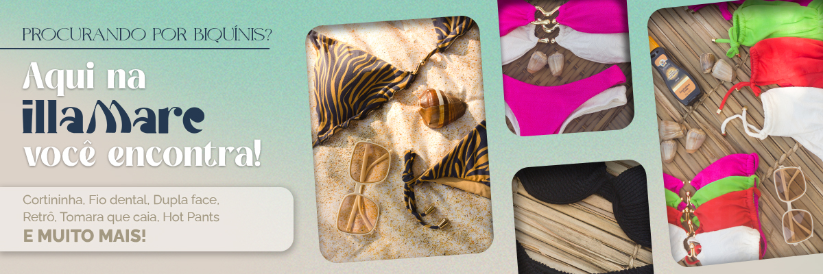 Imagem do banner rotativo illaMare Moda Praia