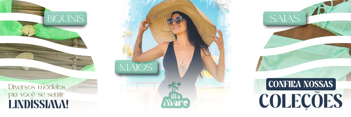 Imagem do banner rotativo illaMare Moda Praia