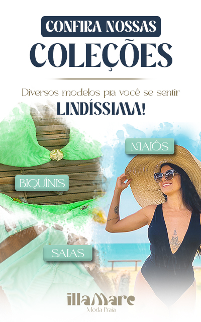 Imagem do banner rotativo illaMare Moda Praia