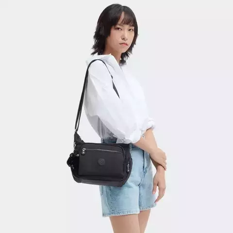 Bolsa Kipling Gabbie S - Black Noir - comprar online