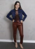 Jaqueta Jeans Feminina Código Teen