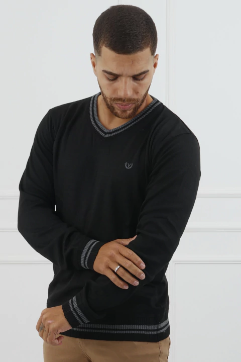 Suéter Tricot Vilejack Gola V Masc - comprar online
