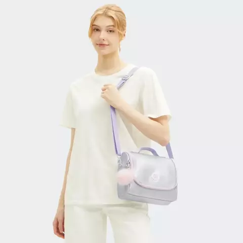 Lancheira Kipling New Kichirou - Silver Glow Met - comprar online