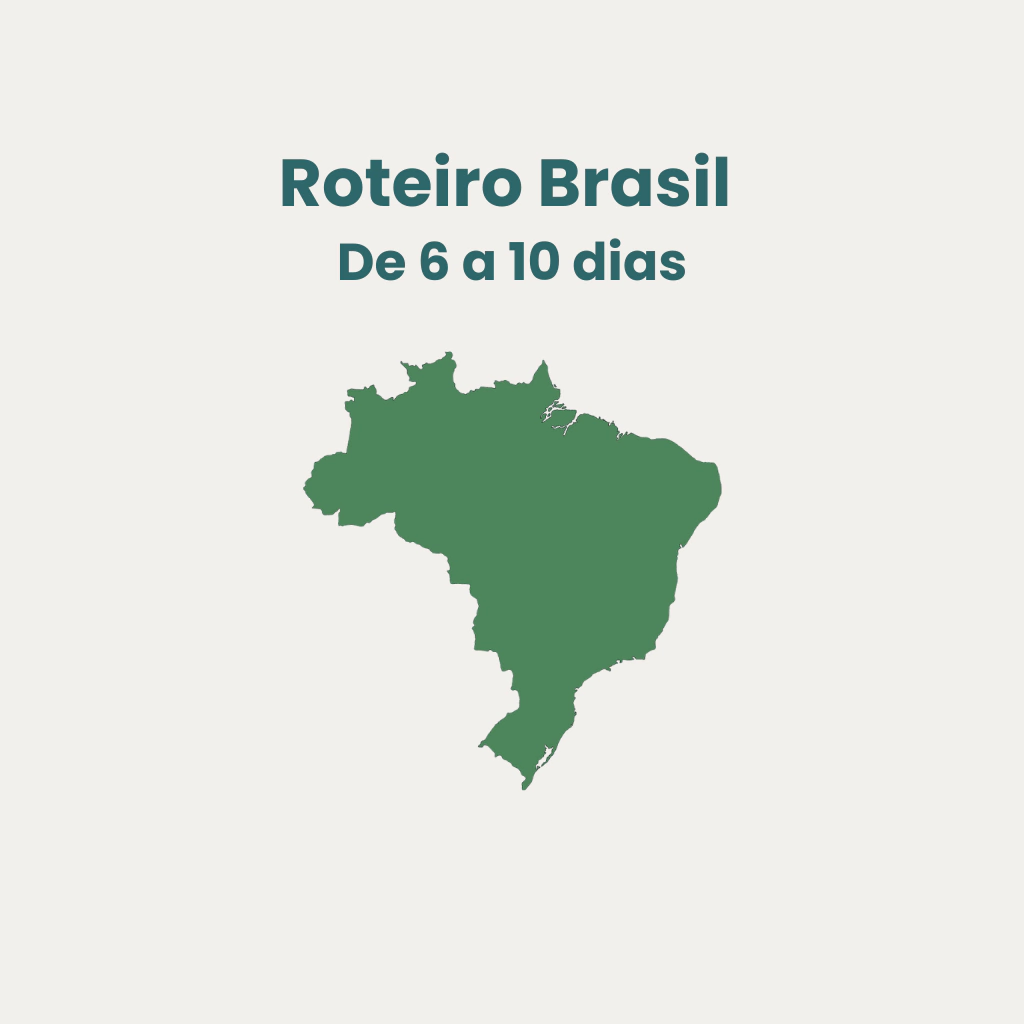 Roteiro de Viagem Personalizado Brasil – 6 a 10 Dias