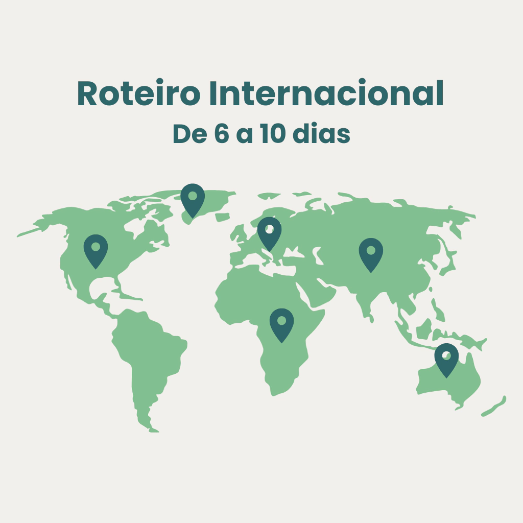 Roteiro de Viagem Personalizado Internacional – 6 a 10 Dias