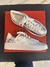 Tênis Carrano couro silver/offwhite