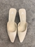Mule Carrano couro CROCO Offwhite - comprar online