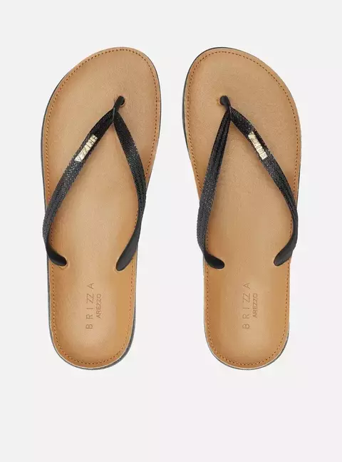 Chinelo Brizza Basic bico redondo