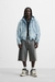 WASH JEAN HOODIE - comprar online