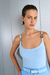 CINTO COURO FIVELA AZUL CLARO - comprar online