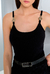 CINTO COURO FIVELA PRETO - comprar online