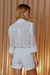 SHORT SARJA BOTAO OFF WHITE - Peonnia Multimarcas