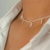 Colar Chocker Elo Cruz Prata 925 -CL006 - Vênus Moderna