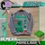 REMERA M LARGA MINECRAFT GRIS