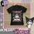 REMERA M CORTA KUROMI NEGRO