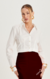 Camisa Social Cropped com pregas - DIMY - comprar online