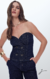 Calça Jeans Wide Leg - Flor de Lis - Joy Concept