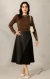 Blusa Tricot detalhe gola e punho - Versoult na internet
