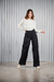 WIDE LEG NEGRO CLASICO ELASTIZADO