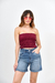 SHORT MOM FIT STONE CLÁSICO DEFLECADO ELASTIZADO en internet