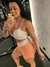 Conjunto Academia Kalista Short Cadarço Lateral Top Pérola Listras - loja online