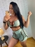 Conjunto Academia Kalista Sport Short Duplo Verde Capuccino - comprar online