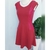 Vestido Terracota Evasê P/M - comprar online