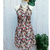 Vestido Florido Doce Trama M