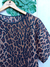 Blusa Animal Print Crepe G - comprar online