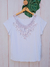 Blusa Branca Renda GG