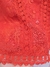 Imagem do Cropped Laranja Telha Chiffon P
