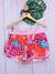 Short Floral Verão Tactel G