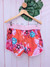 Short Floral Verão Tactel G na internet