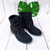 Bota Coturno Mooncity Nobuck Preto Nº37 na internet