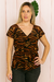 Blusa Animal Print C&A P/M - comprar online