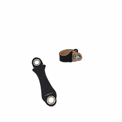 Bracelete Slim 2 Camadas em Couro Bovino