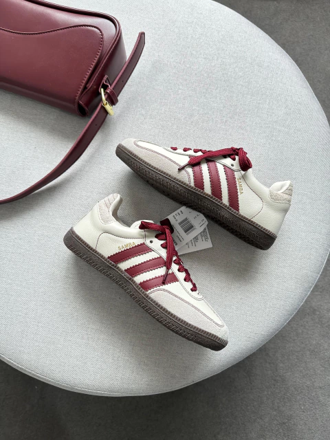 Adidas samba bordo/gris