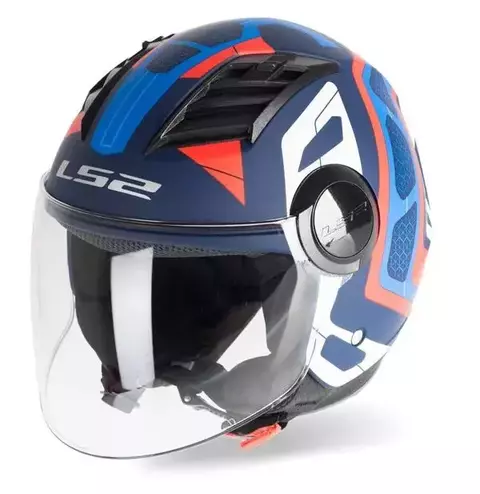 LS2 ANDROID (AZUL/ROJO)