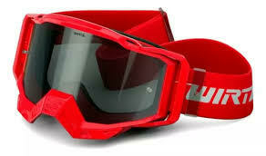 ANTIPARRA WIRTZ ELEVATE PLUS (ROJO + ESPEJADO PLATA) - comprar online