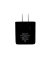 KIT DE CARGA MOBO 1 PUERTO+CABLE LIGHTNING NEGRO 10W PARA IPHONE - Walu