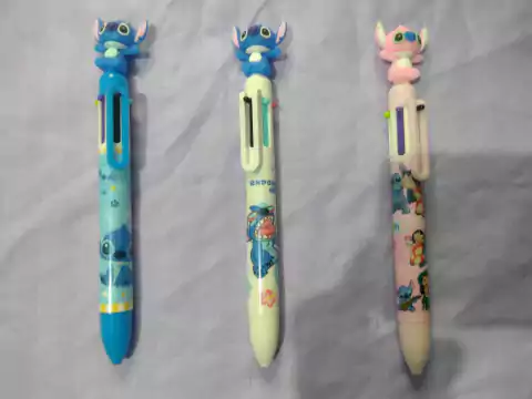 Caneta do Stitch com 6 cores