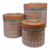 Set X3 Porta Cosmeticos Cilindrico