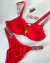 Coordinado Victoria Secret tanga y bra pedreria en internet