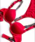 Imagen de Coordinado Victoria Secret tanga y bra pedreria