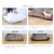 Cama grande para perros y gatos, perrera cuadrada de felpa - comprar en línea