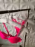 Coordinado Victoria Secret tanga y bra pedreria - tienda en línea