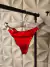 Coordinado Victoria Secret tanga y bra pedreria