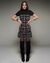VESTIDO TWEED BLACK/WHITE