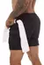 Bermuda Dry Fit 2 em 1 -Preta - comprar online